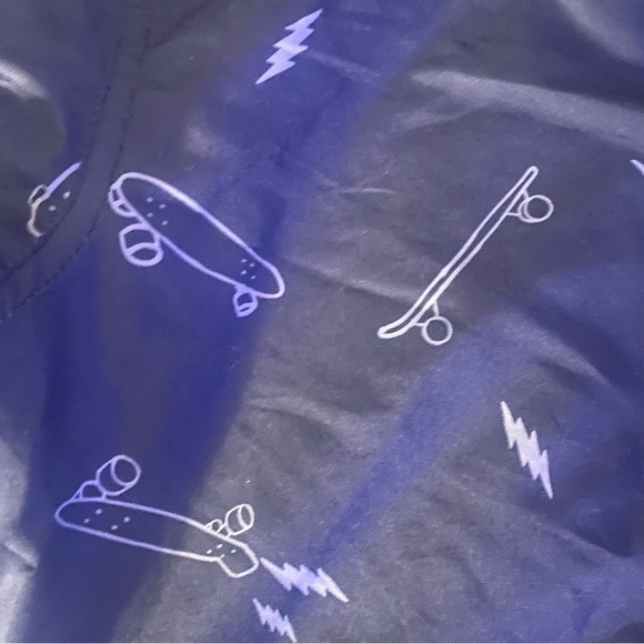 Hanna Andersson Boys Size 110 5 windbreaker Light Jacket Skateboard Coat Hood - Picture 3 of 5